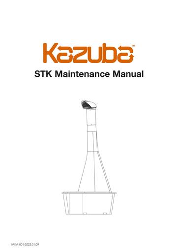 Kazuba Maintenance Manual