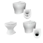 three styles of pedestals