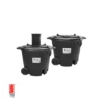 Ecoflo - clivus multrum high profile composting toilet