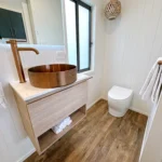 Ecoflo palisade waterless composting toilet
