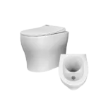 Ecoflo - porcelain pasadero pedestal composting toilet