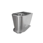 Ecoflo - stainless steel pedestal composting toilet