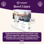Cinderella Comfort Incinerating Toilet Bowl Liners