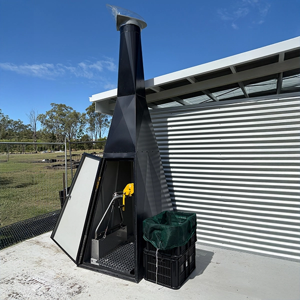 Ecoflo palisade waterless composting toilet 2